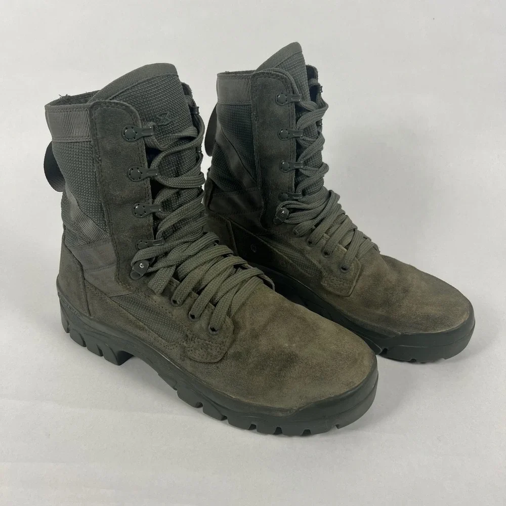 Garmont T8 Bifida Utility Boots Mens 10.5 Green Tactical Vibram Combat Military